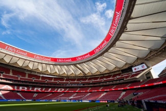 LG lidera la transformación tecnológica de los estadios españoles