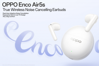 OPPO presenta los Enco Air5s, sus primeros auriculares semi-in-ear con cancelación activa de ruido