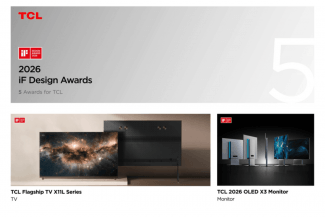 TCL se corona en el diseño internacional con 11 galardones en los premios iF Design Awards y Red Dot Design