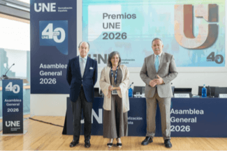 UNE reconoce la labor de AFEC en el CTN-UNE 100 Climatización