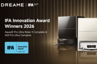 Dreame Aqua20 Pro Ultra Roller X Complete y X60 Pro Ultra Complete, galardonados con los IFA Innovation Awards