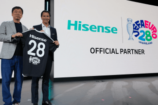Hisense amplía su alianza con la UEFA como Patrocinador Oficial de la UEFA EURO 2028