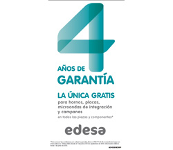 nueva garanta 4 aos de edesa totalmente gratis nueva garanta 4 aos de edesa totalmente gratis