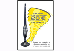rowenta te devuelve 20 euros en la compra de tu air force rowenta te devuelve 20 euros en la compra de tu air force