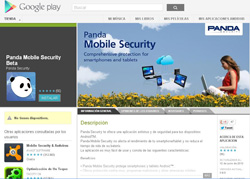 panda security garantiza la proteccin de los dispositivos mviles android panda security garantiza la proteccin de los dispositivos mviles android
