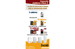 ferroli presenta la nueva promocin de calderas murales clase 5 ferroli presenta la nueva promocin de calderas murales clase 5