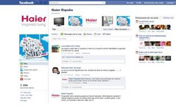 haier espaa lanza su pgina en facebook haier espaa lanza su pgina en facebook