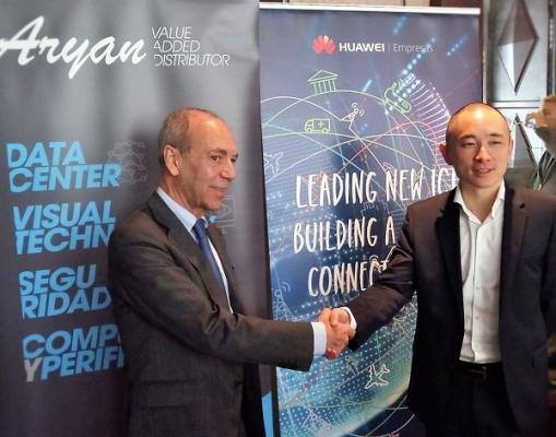 aryan y huawei firman un acuerdo de distribucioacuten para espantildea aryan y huawei firman un acuerdo de distribucioacuten para espantildea