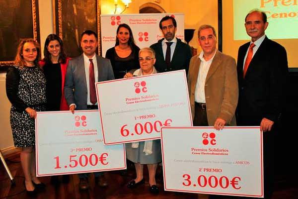 cenor entrega sus premios solidarios a residencia divina pastora amicos y obra san martiacutennbsp cenor entrega sus premios solidarios a residencia divina pastora amicos y obra san martiacutennbsp
