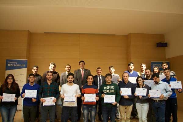 clausura de la tercera edicioacuten de samsung tech institute en la universidad de maacutelaga clausura de la tercera edicioacuten de samsung tech institute en la universidad de maacutelaga