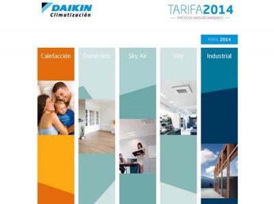 daikin presenta su nueva tarifa 2014 daikin presenta su nueva tarifa 2014