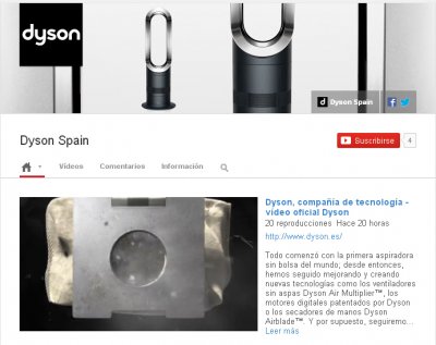 dyson llega a youtube dyson llega a youtube