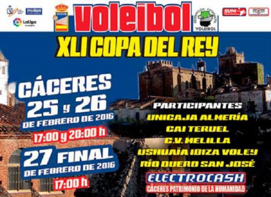 electrocash participoacute en la celebracioacuten de las actividades de la copa del rey de voleibol electrocash participoacute en la celebracioacuten de las actividades de la copa del rey de voleibol