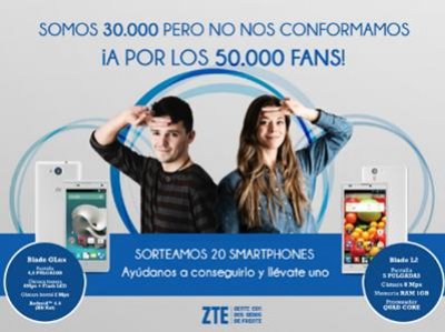 zte espaa regala 20 smartphones entre sus fans zte espaa regala 20 smartphones entre sus fans