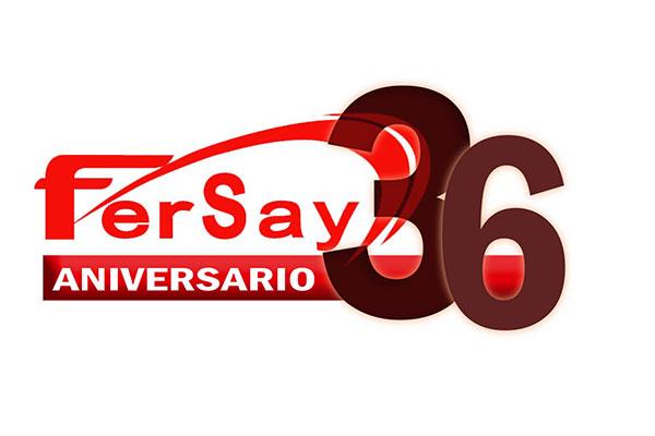 fersay presenta el logo de su 36 aniversario fersay presenta el logo de su 36 aniversario