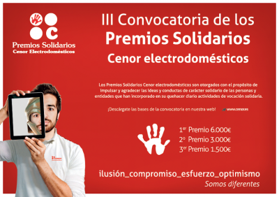 llega la tercera edicin de los premios solidarios cenor electrodomsticos llega la tercera edicin de los premios solidarios cenor electrodomsticos