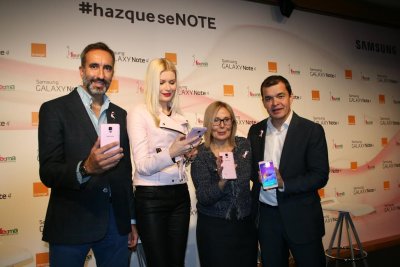 samsung y orange colaboran apoyando la lucha contra el cncer de mama samsung y orange colaboran apoyando la lucha contra el cncer de mama