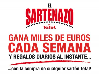 el sartenazo de tefal premia la confianza de los consumidores con miles de euros y regalos diarios el sartenazo de tefal premia la confianza de los consumidores con miles de euros y regalos diarios
