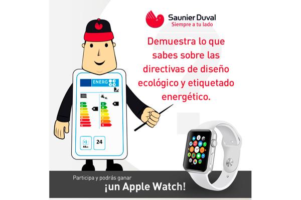 saunier duval sortea un smartwatch de apple en su web saunier duval sortea un smartwatch de apple en su web
