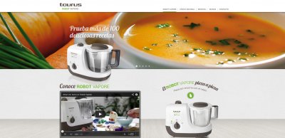 taurus inaugura un site exclusivo para el robot vapore taurus inaugura un site exclusivo para el robot vapore